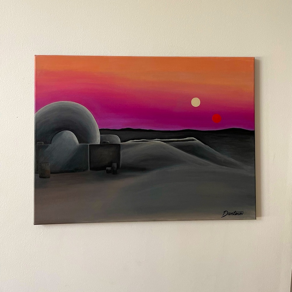 Sunset on Tatooine